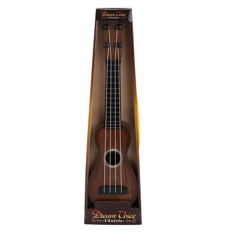 Simulation ukulele in different angles and positions