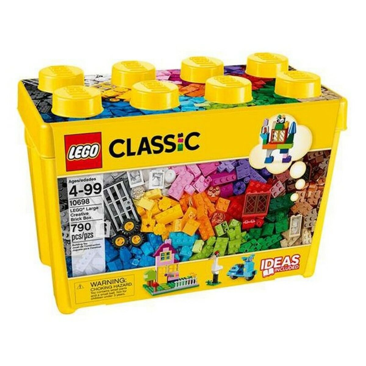 LEGO Classic building block set packaging with colorful bricks inside