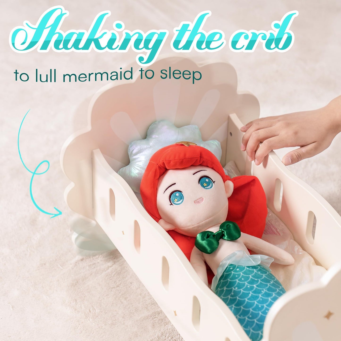 Complete crib set with all bedding and accessories