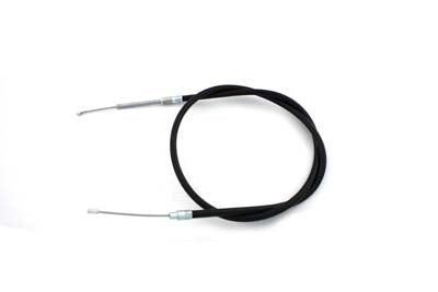 Black Clutch Cable +4 inch Over Stock - 1100154